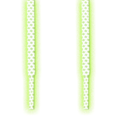 GLOW IN DARK REFLECTIVE 2-TONE ROPE LACES in - LACES.SUPPLY FOR YEEZY BOOST, ADIDAS, NIKE, JORDAN