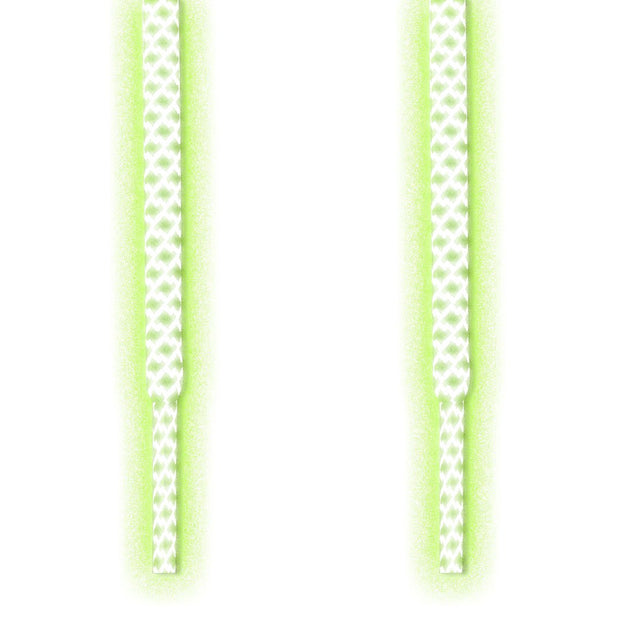 GLOW IN DARK REFLECTIVE 2-TONE ROPE LACES in - LACES.SUPPLY FOR YEEZY BOOST, ADIDAS, NIKE, JORDAN