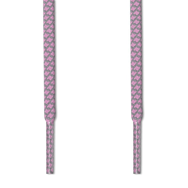 REFLECTIVE 2-TONE ROPE LACES in PRISM - LACES.SUPPLY FOR YEEZY BOOST, ADIDAS, NIKE, JORDAN