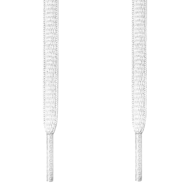 OVAL LACES in WHITE - LACES.SUPPLY FOR YEEZY BOOST, ADIDAS, NIKE, JORDAN