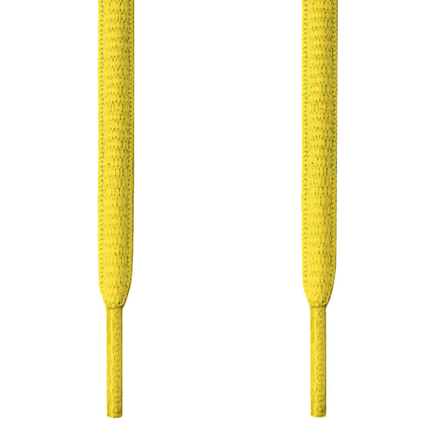OVAL LACES in YELLOW - LACES.SUPPLY FOR YEEZY BOOST, ADIDAS, NIKE, JORDAN